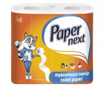 Туалетная бумага Paper Next 54м двухслойная (4 шт./уп.)